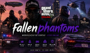 UP DE CONTAS COMPLETO GTA ONLINE ENHANCED/LEGACY - PC
