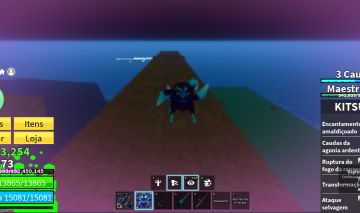 [CONTA MUITO BRABA] CONTA DE BLOX FRUITS COM KITSUNE CONSUMIDA E T-REX NO INV