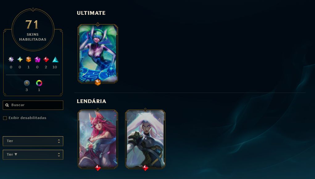 SMURF LEVEL 30 | NUNCA TEVE ELO | 58 CHAMP 71 SKINS | FULL ACESSO