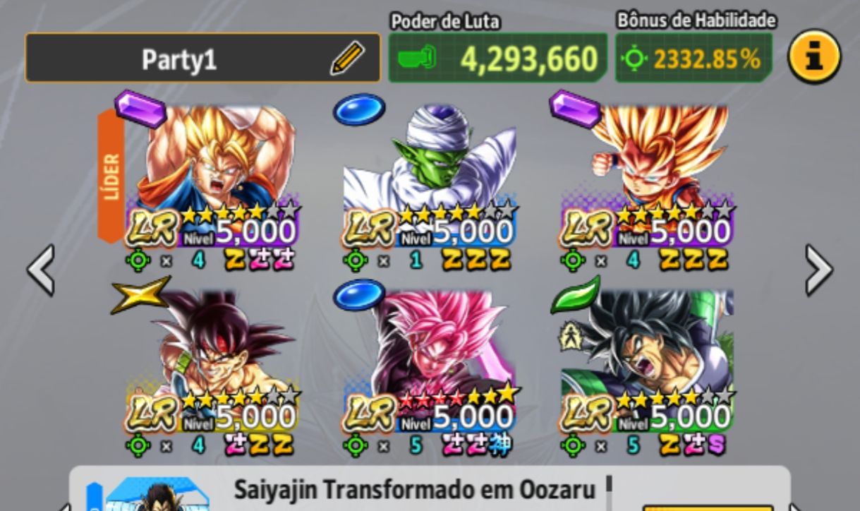 Conta com todos os Legends