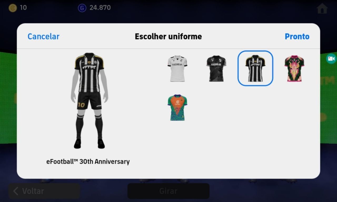 CONTA EFOOTBALL RARA! KAKA BUGADO + BAGGIO PRIME + CAFU + OSHIMEN E+++!