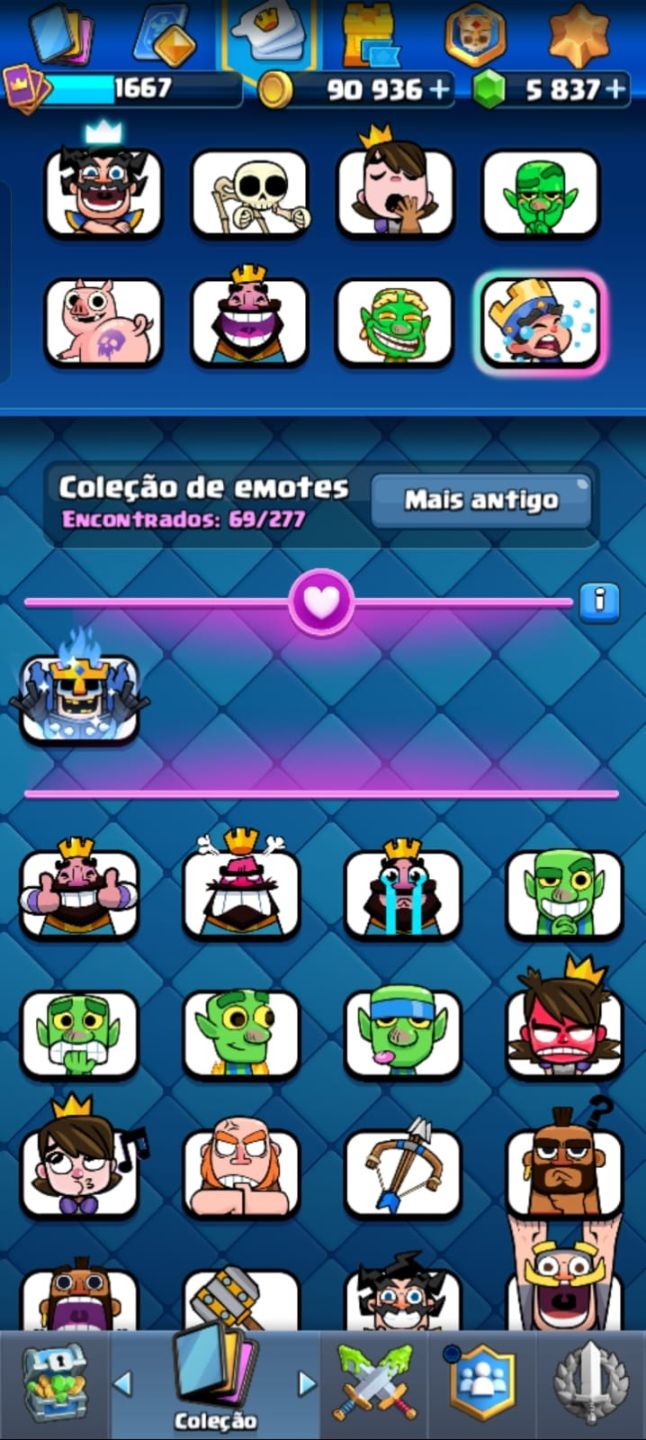 CLASH ROYALE | TORRE 15 | 11K TROFÉUS | 16 EVOLUÇÕES | 5.8K GEMAS | DECK LVL 16