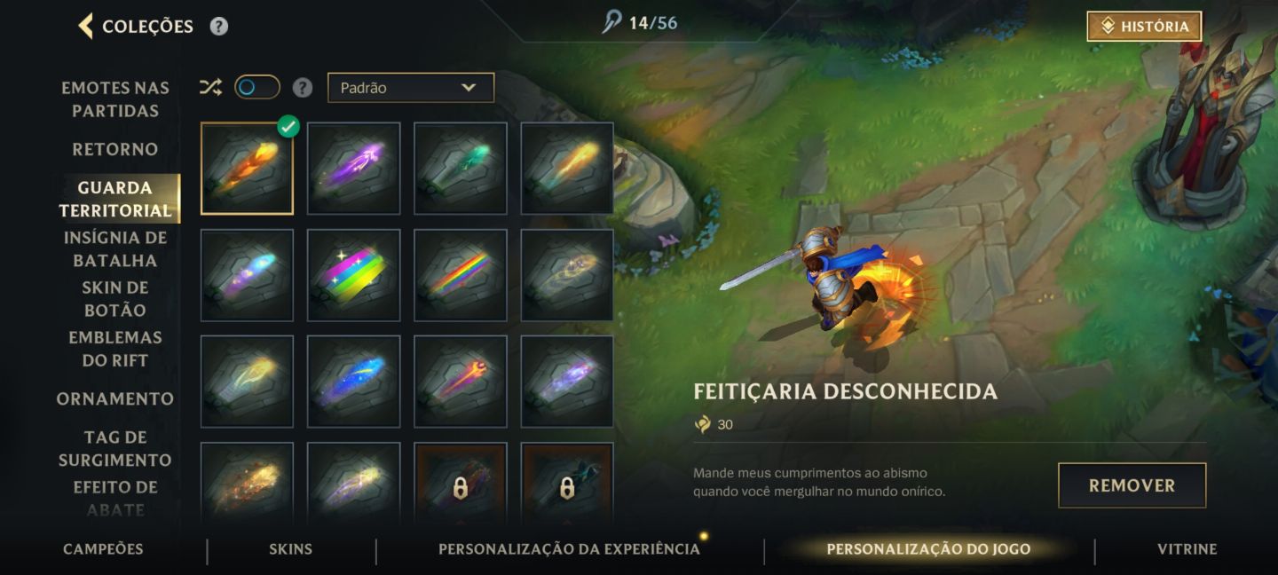 Conta main ADC com mais de 11k em skins