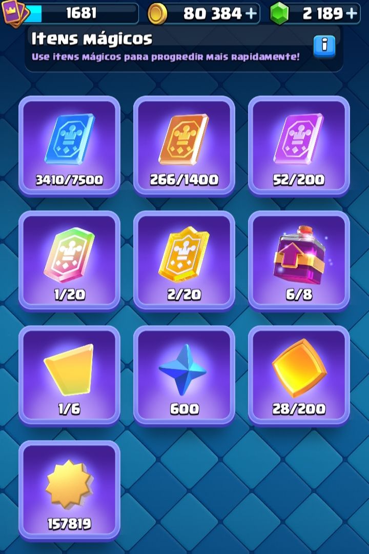 CONTA DE CLASH ROYALE | 12.000 TROFÉUS | 17 EVOLUÇÕES E 5 HERÓIS