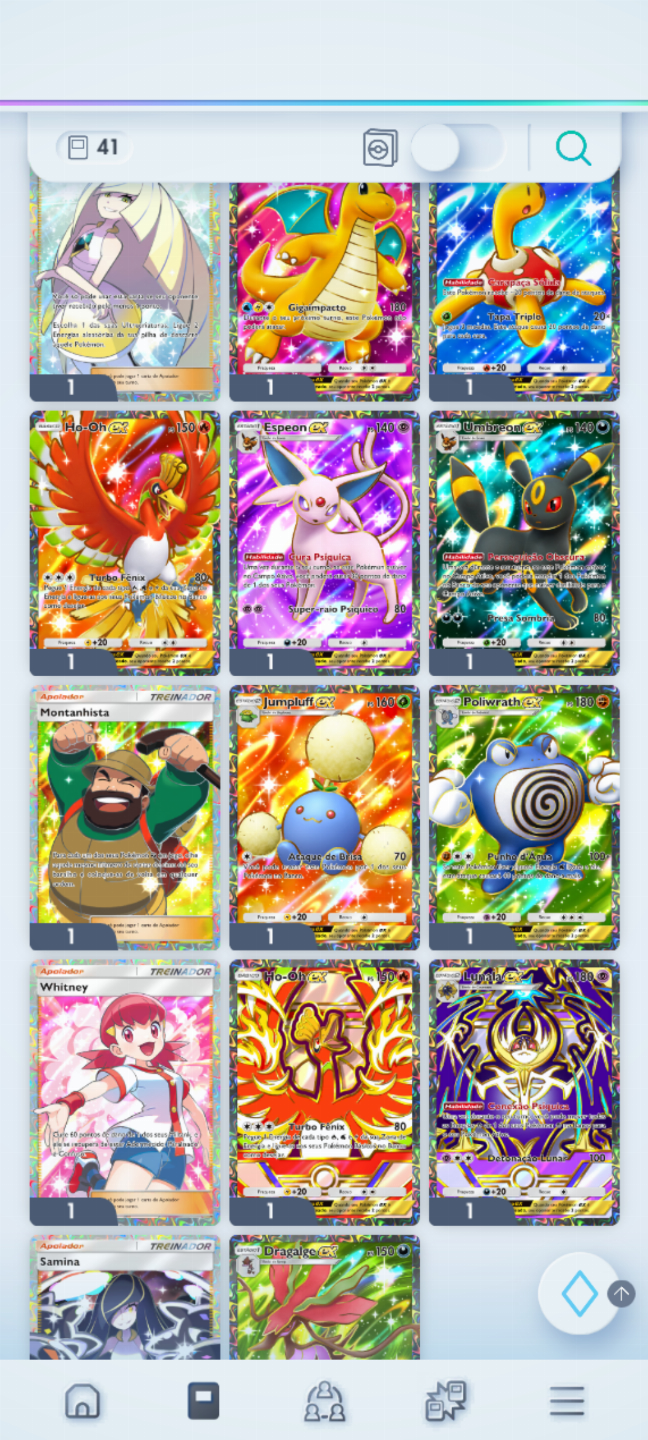 Conta TCG Pokémon LvL 52