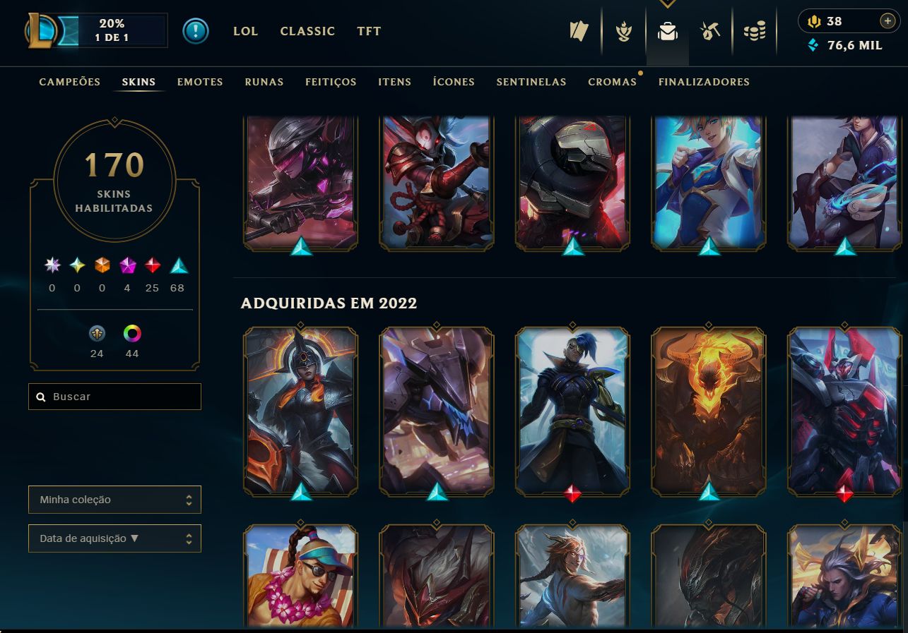 CONTA DE VALORANT E LEAGUE OF LEGENDS