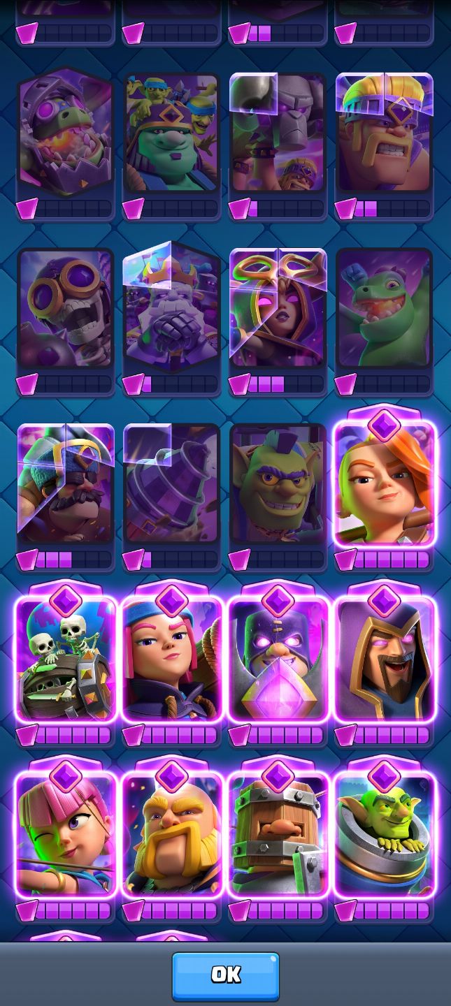 CONTA DE CLASH ROYALE gemada e upada 15 k MAIOR CAMPEAO