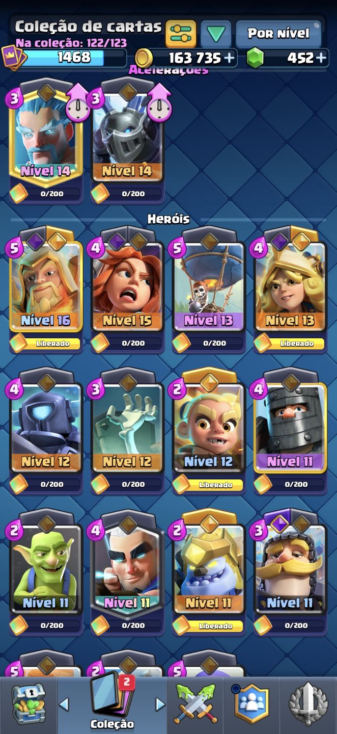 CONTA DE CLASH NA PROMOÇÃO!