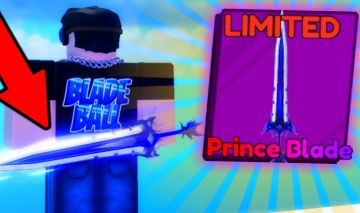 Vendendo prince blade do blade ball