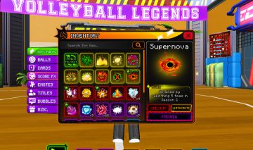 CONTA DE VOLLEYBALL LENGENDS COM SUPER NOVA OG