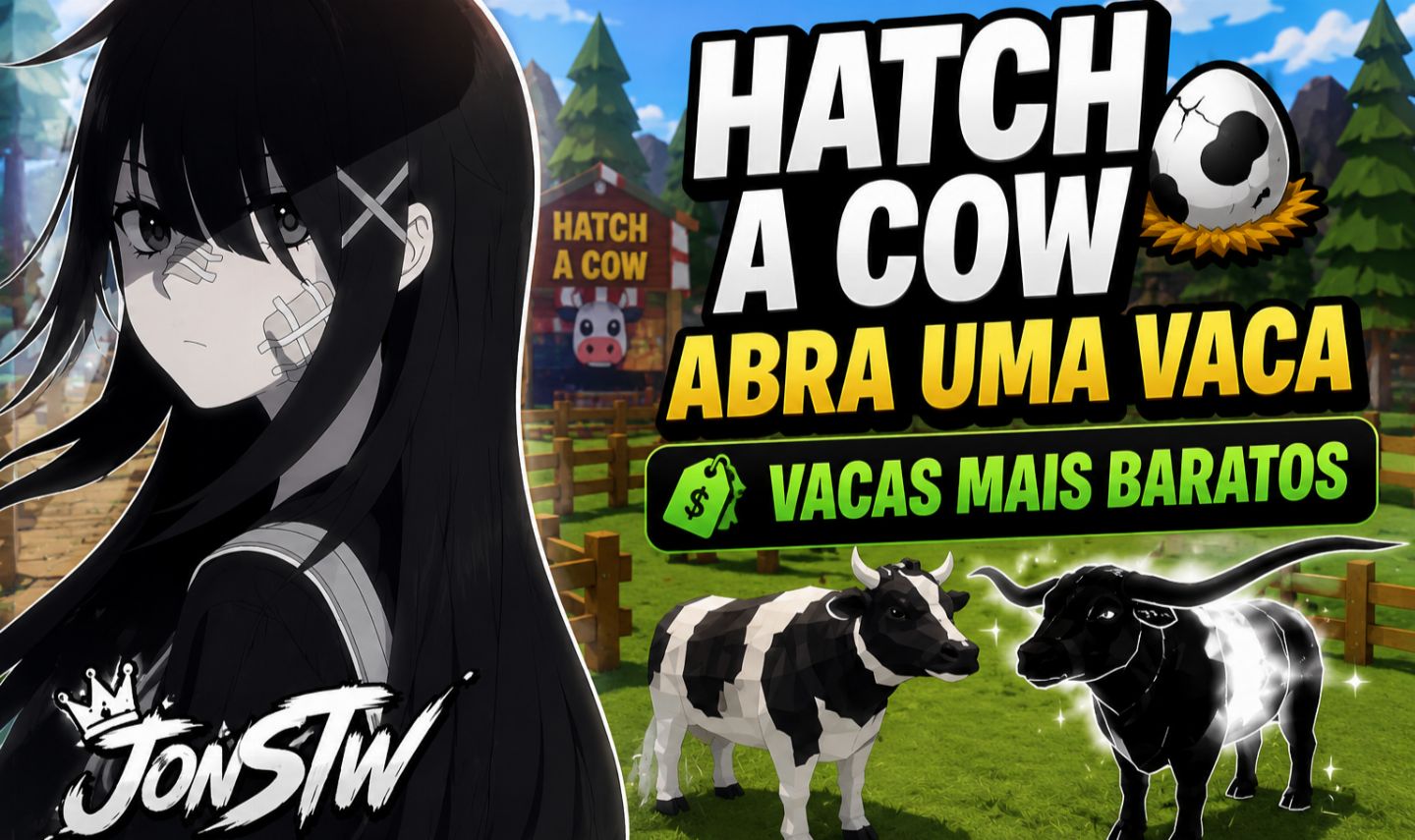[HATCH A COW] ABRA UMA VACA - VACAS DE GEMAS/DINHEIRO/ESTRELAS PELO MENOR PREÇO!