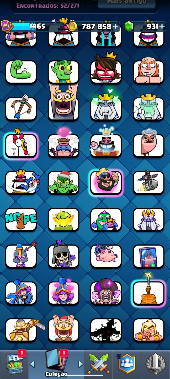 CONTA DE CLASH ROYALE SUPER BOA, MAIS DE 11K DE TROFÉUS. PREÇO A NEGÓCIAR