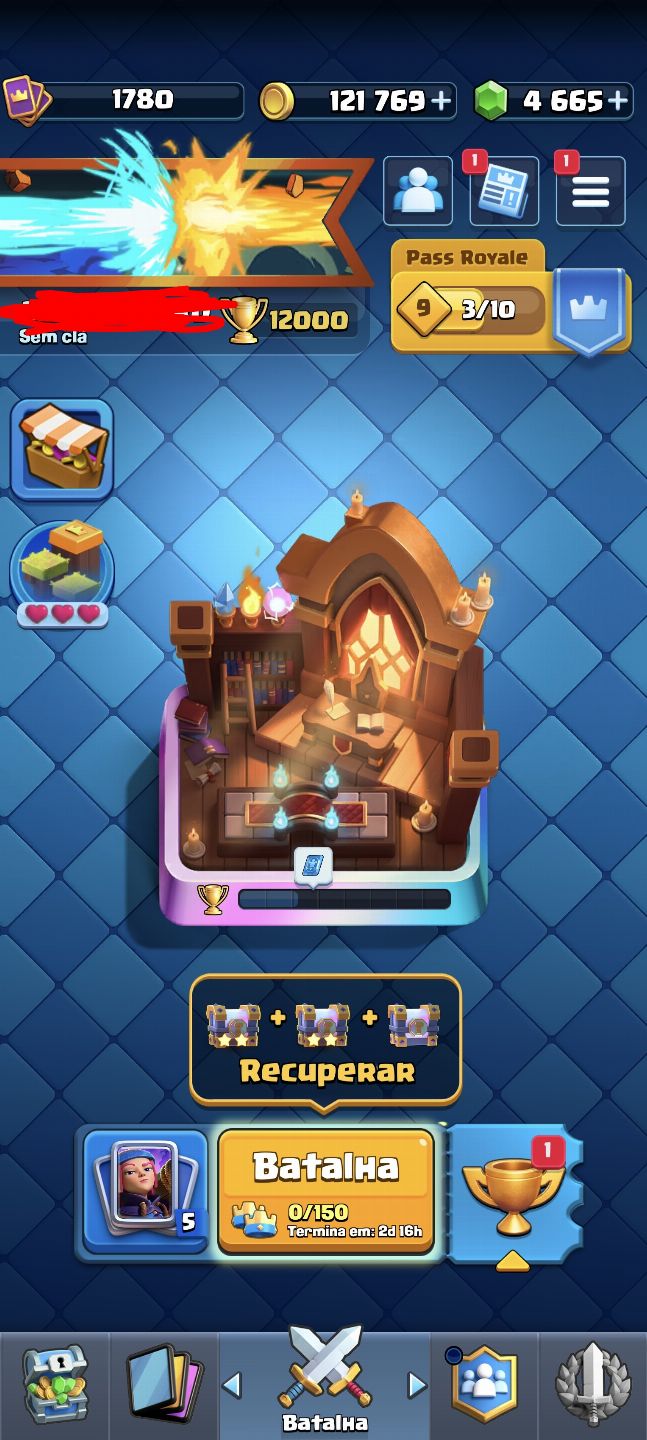 Super oferta Vende-se conta Clash royale Full acesso permanente 12 mil troféus
