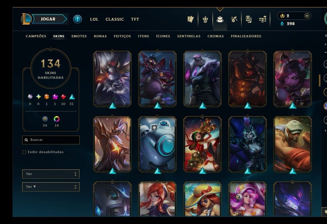 Conta RIOT, lol e valorant ex radiante.