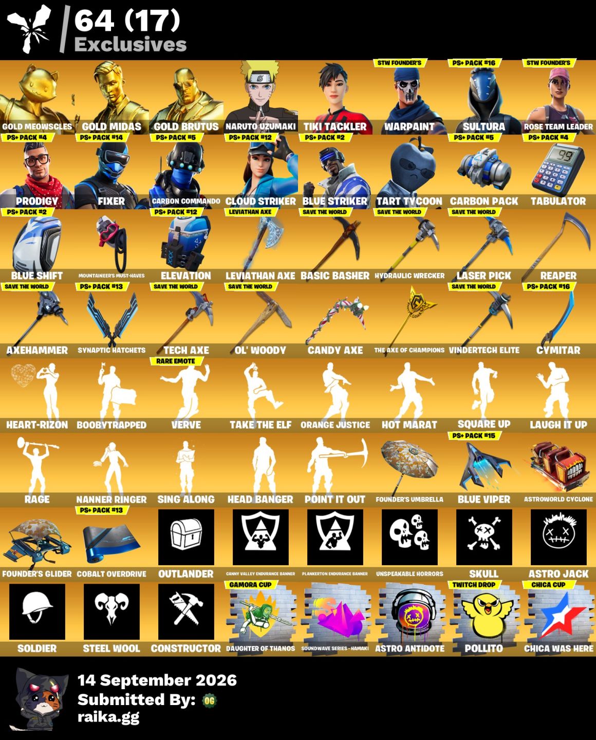 Conta fortnite (salve o Mundo Fundador)372 Skins (Troca de E-mail Disponivel)
