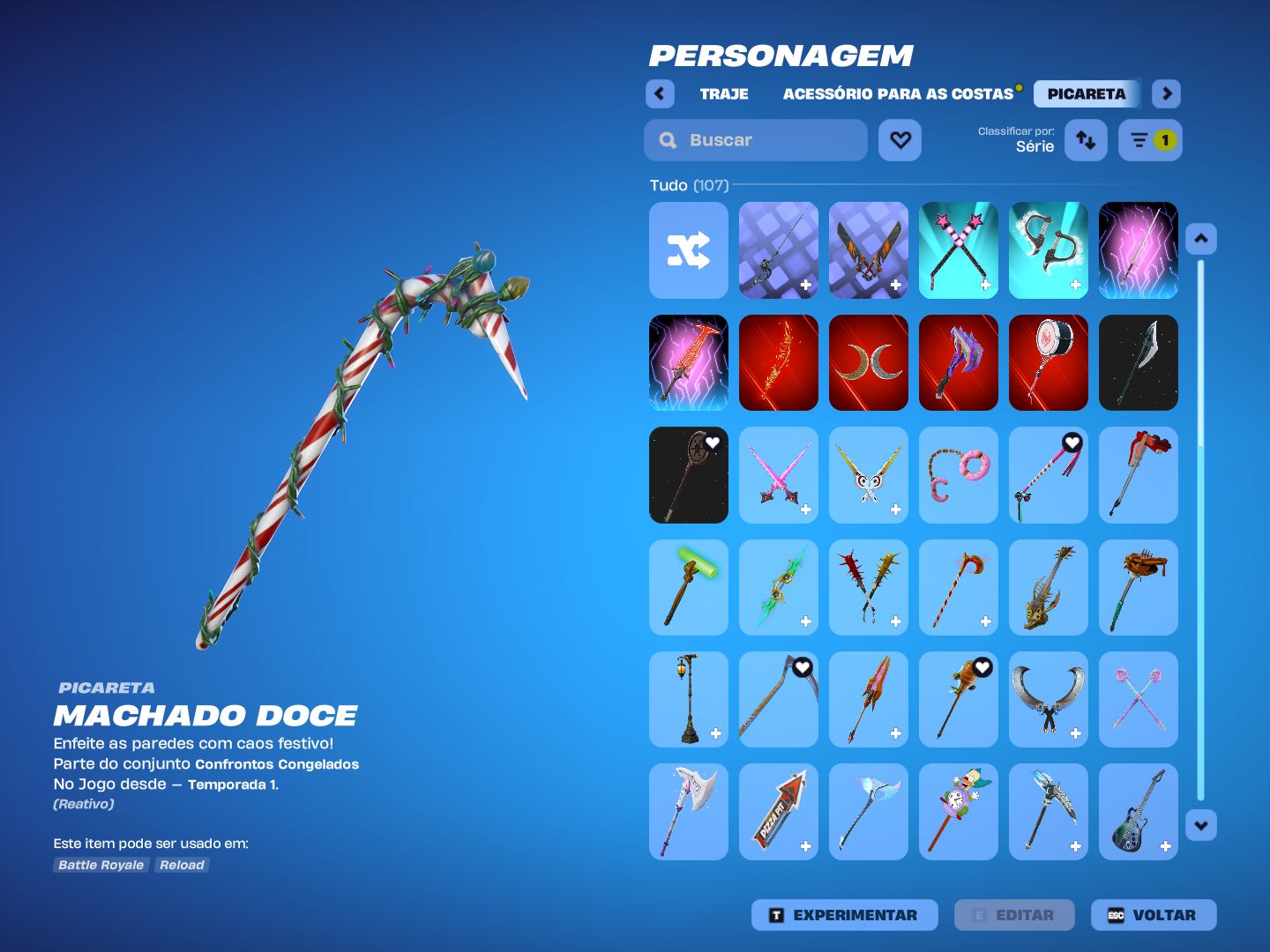 Conta Tryhard Fortnite Preço Acessível