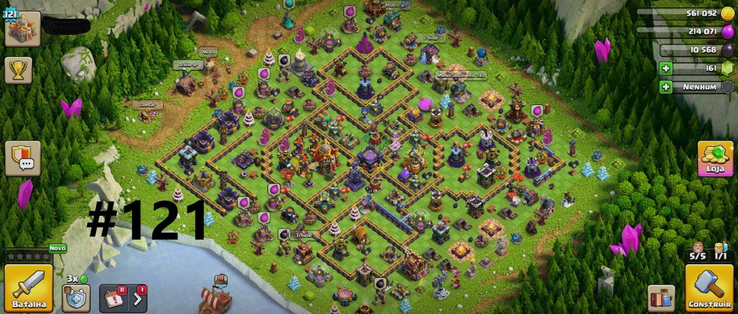 PROMOÇÃO ESPECIAL: CONTAS CV 17 e 18 CLASH OF CLANS FULL ACESSO COM SEGURANÇA!!