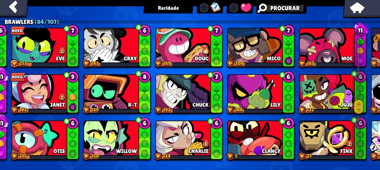 Brawl Stars 30K | 84 Brawlers | 10 Prestígios | 6 Lendários | 27 Hipercargas