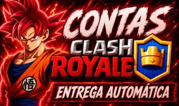 [ENTREGA AUTOMÁTICA] CONTAS CLASH ROYALE || FULL ACESSO