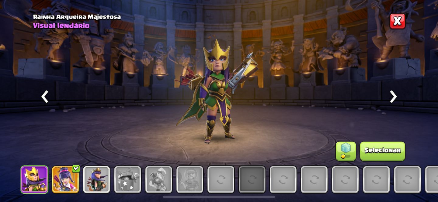 CONTA CLASH OF CLANS CV14 COM CLASH ROYALE E OUTROS
