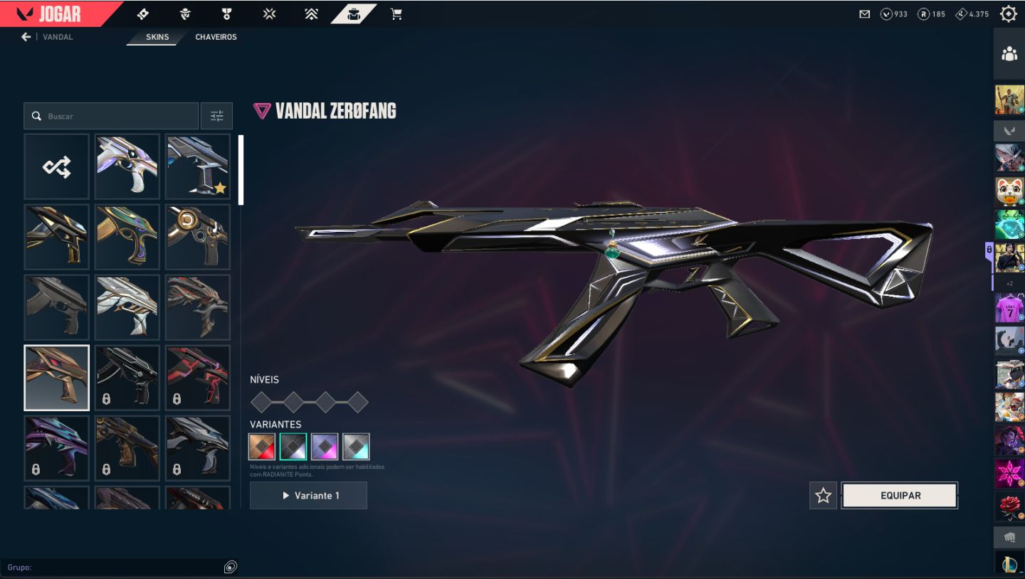 CONTA VALORANT | Elo Alto | cheio de skins