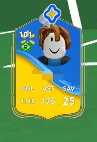 CONTA ROBLOX UPADA STREET SOCCER 1118 GOLS (1,1K), 175 ASSISTÊNCIAS E 24 SAVES
