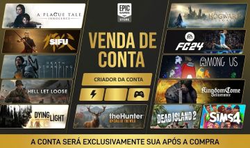 CONTA EPIC GAMES COM EA SPORTS FC 24