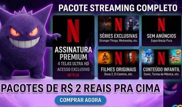 Netflix streaming 7 dias garantia total