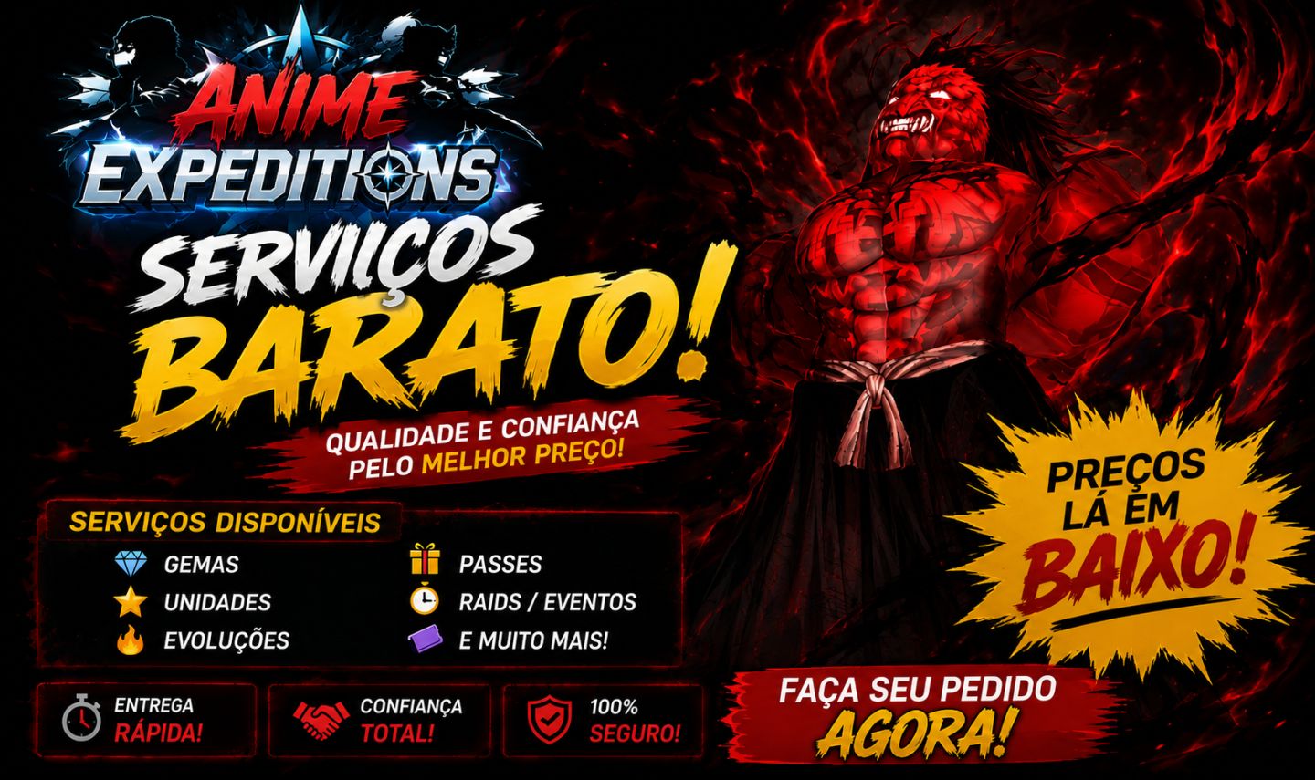 ANIME EXPEDITIONS[SERVIÇOS]