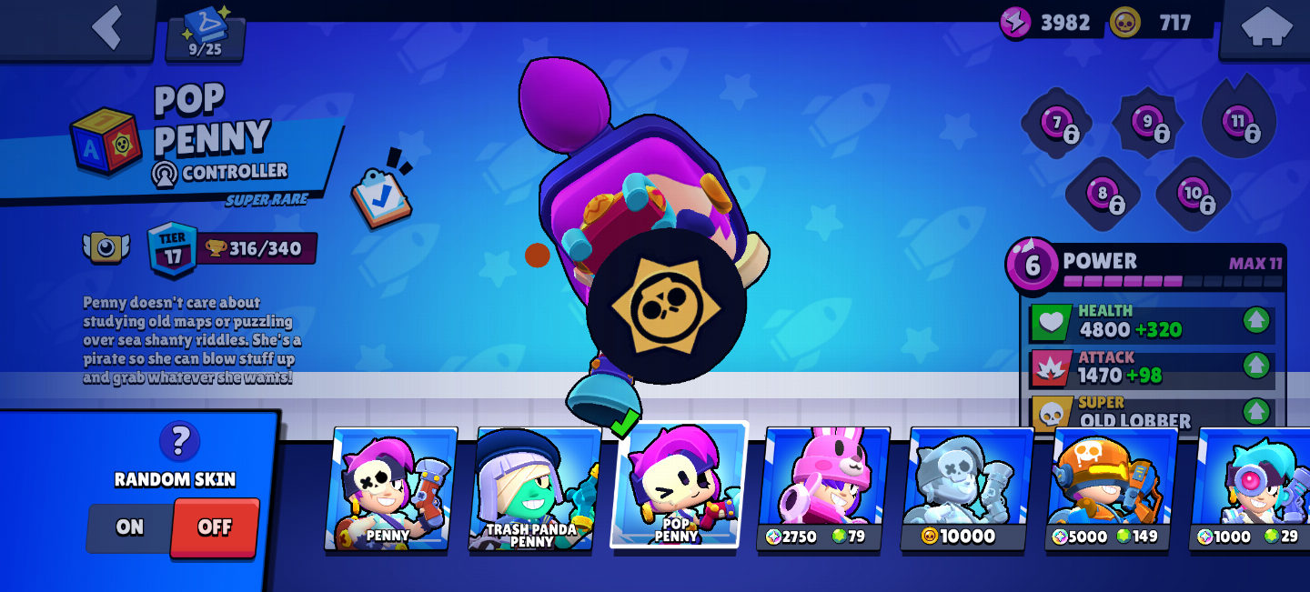 CONTA DE BRAWL STAR DE 2019!!!