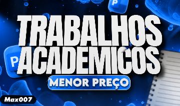 Trabalhos Acadêmicos e Escolares | Slides, Resumos, Pesquisas e Seminários