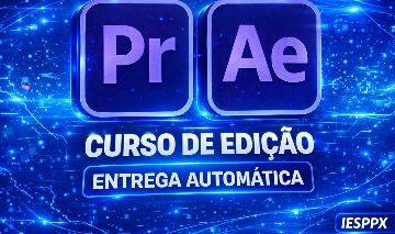 Curso Completo de Edição de Vídeo com AE e Premiere Pro (Inglês)