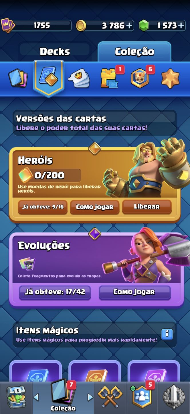 CONTA CLASH ROYALE 14K TROFÉUS PROMOÇÃO !
