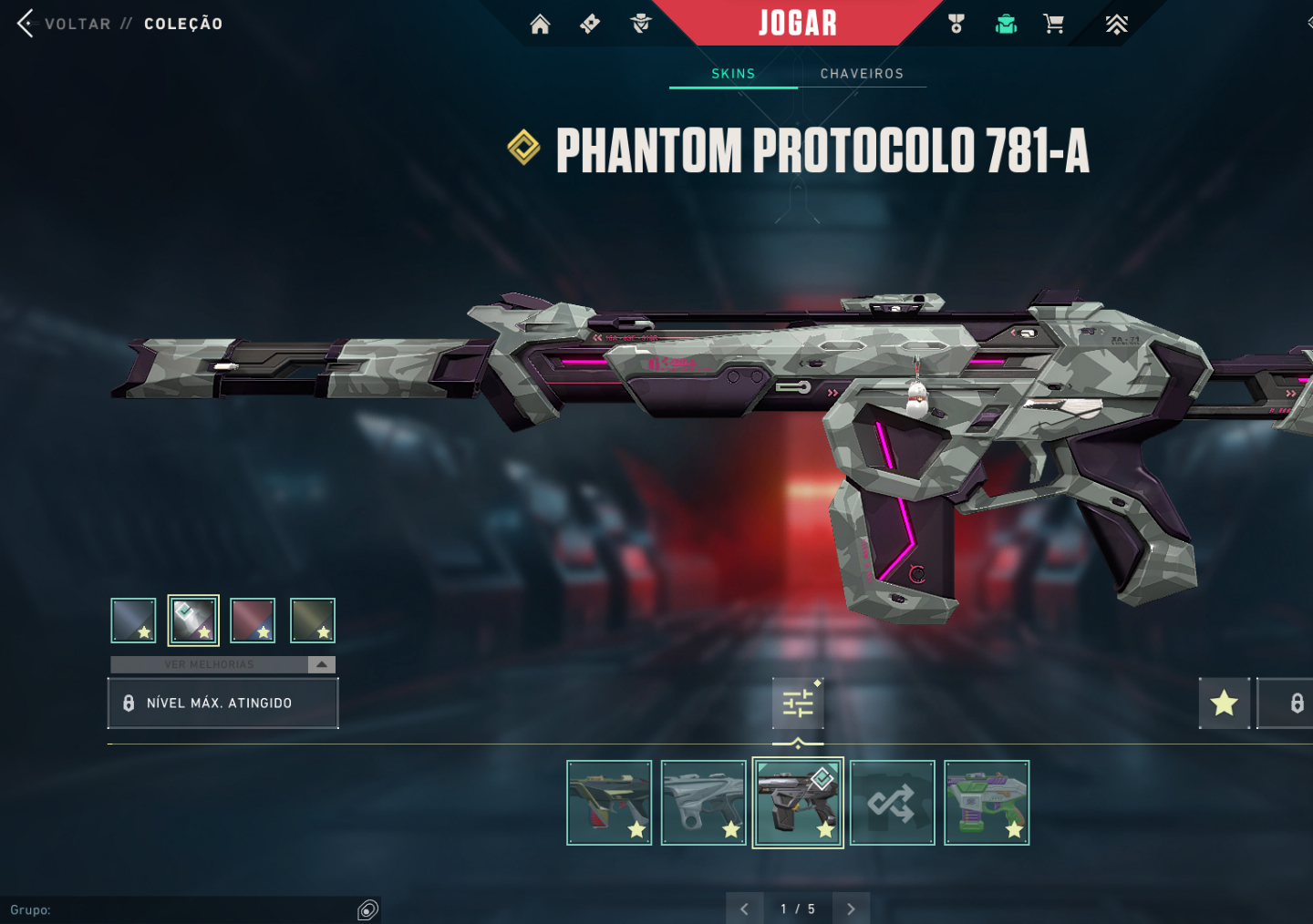 CONTA VALORANT F.A - MMR IMORTAL + FULL SKINS