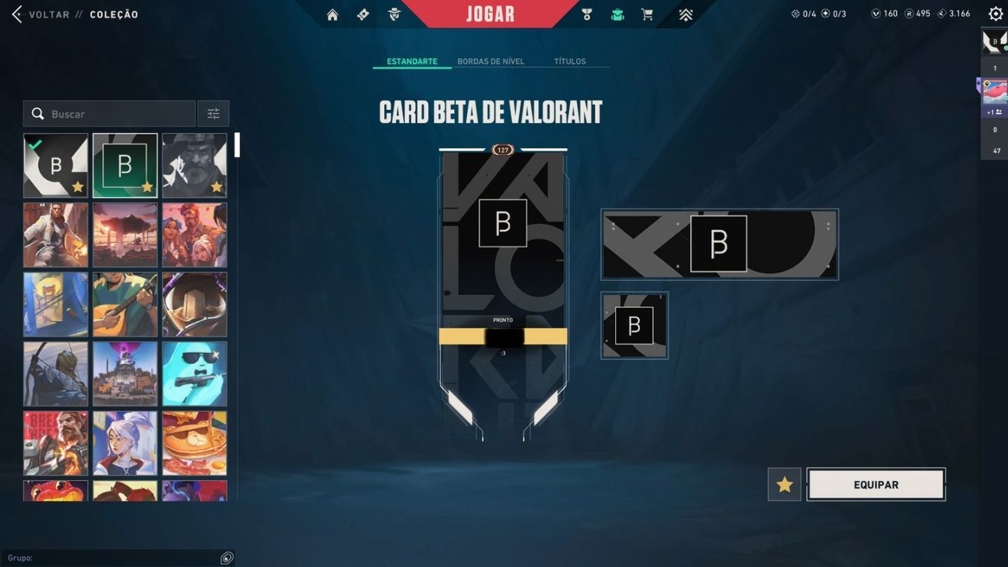 Conta Valorant BETA