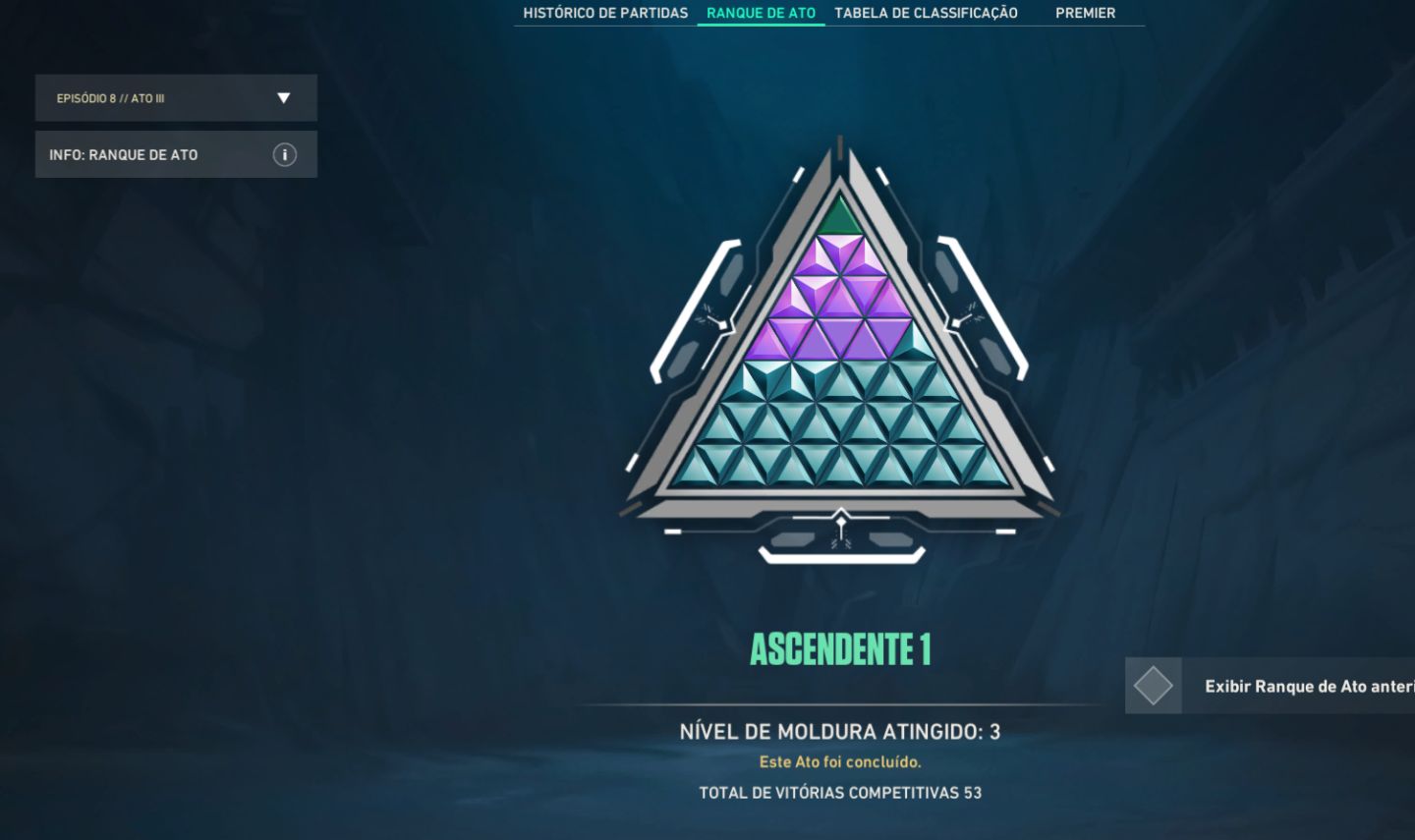 Conta Valorant ex ascendente R$8054 gasto(VCT LOCK//IN, CHAMPIONS 23 E MTO MAIS)