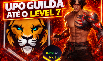 UPO SUA GUILDA FREE FIRE RAPIDAMENTE E ALCANCE O NÍVEL 7