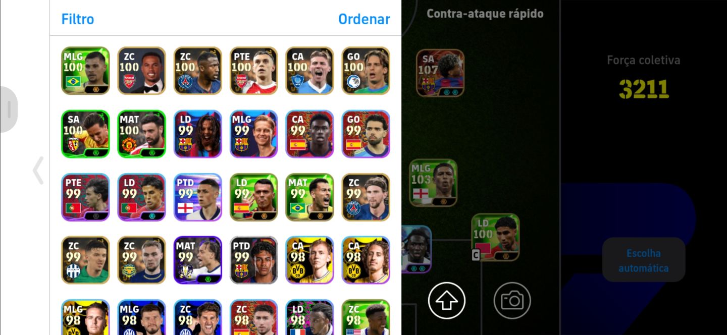 Conta de efootball
