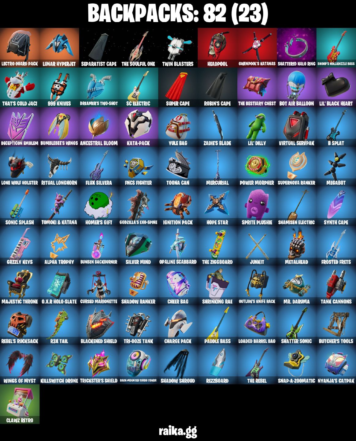 CONTA FORTNITE COM 30 SKINS DEADPOOL/ROBIN/DAIGO/KINGLEY/ZIGGY/DAIGO/BRUNO-SAN
