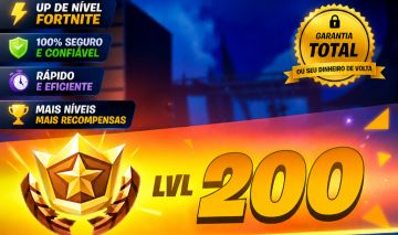 UP DE LEVEL NO FORTNITE | SERVIÇO SEGURO