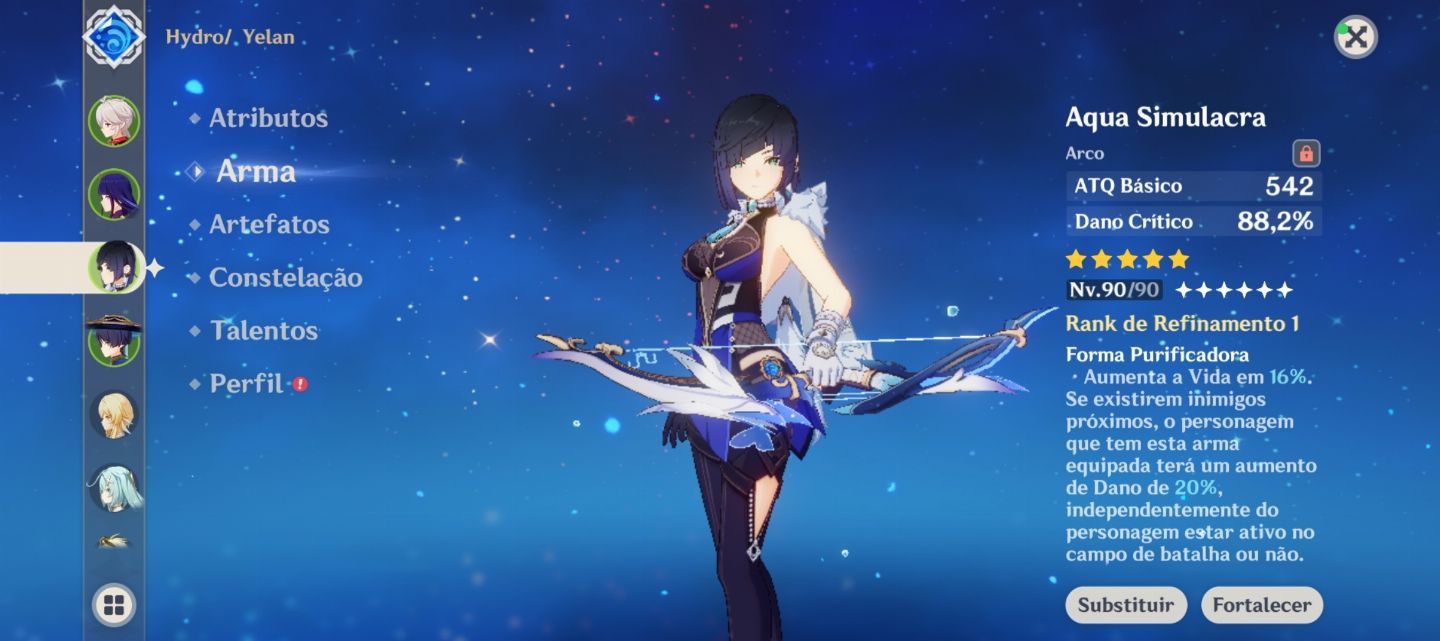 Conta AR 57! (Raiden C1, Yelan + Bis, Kazuha e Muito Mais!)
