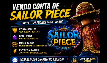 Conta de sailor peice boa e pronta para jogar, bem upada e com itens raros.