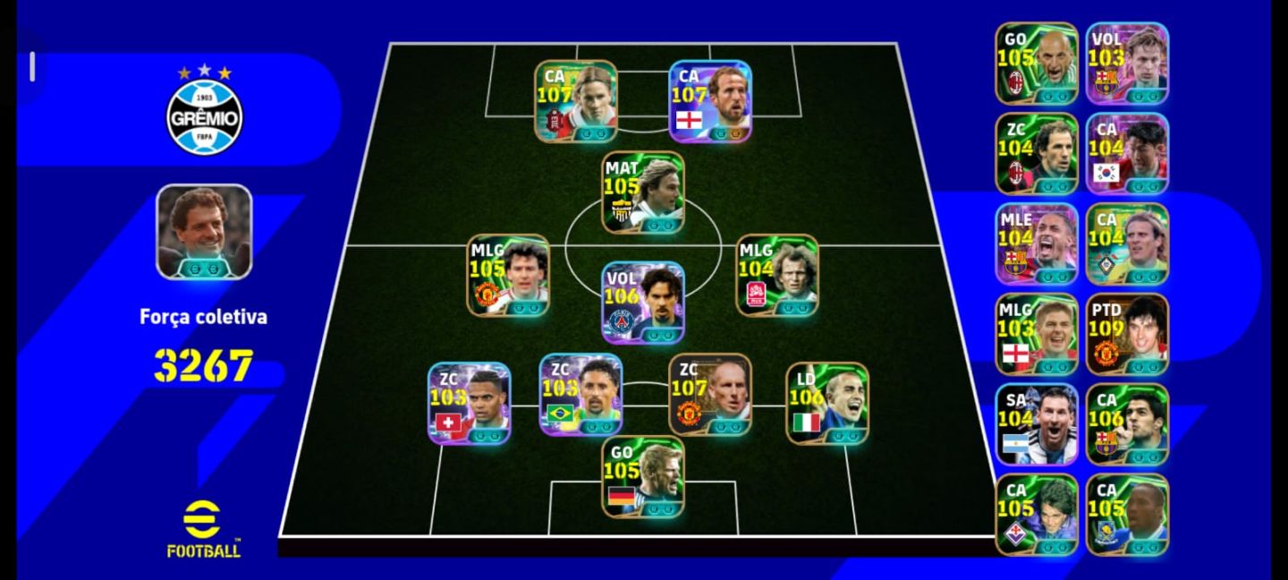 EFootball Mobile | Força 3267 | George Best 109 | Vários Show Time + Time do