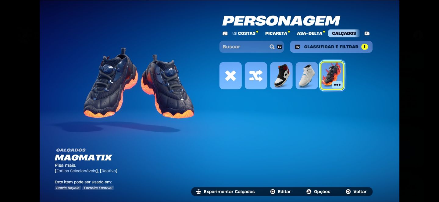 Conta Fortnite de 2017(Único dono)