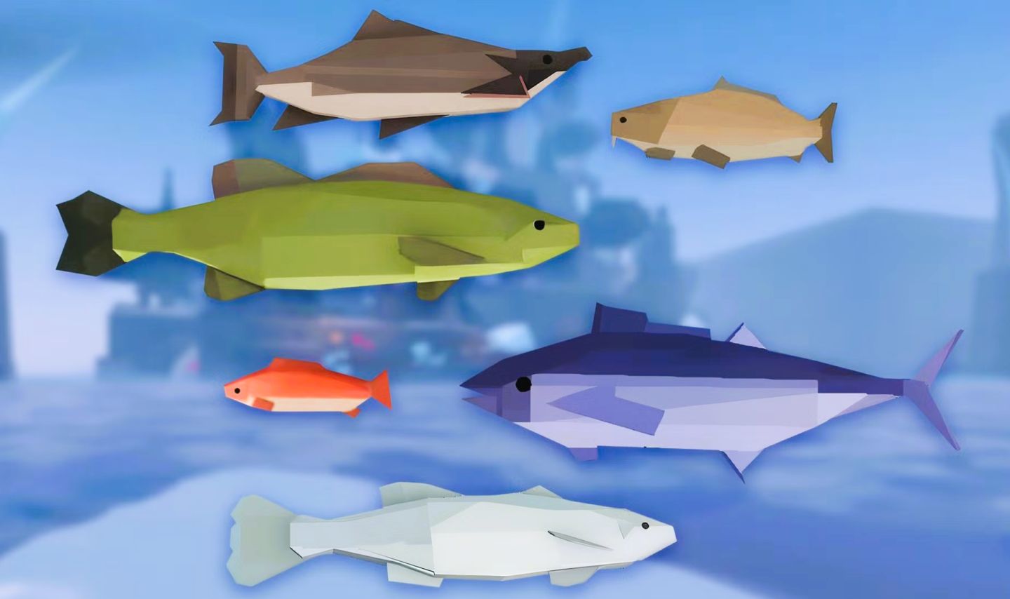 VENDA DE PEIXES RAROS FISCH:NESSIE SHINY BIG, TURKEY BIG, NORTHSTAR SERPENT BIG