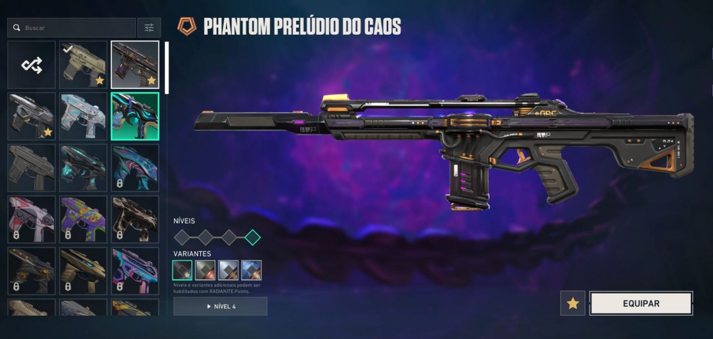 Conta Valorant Ex IMORTAL com skins