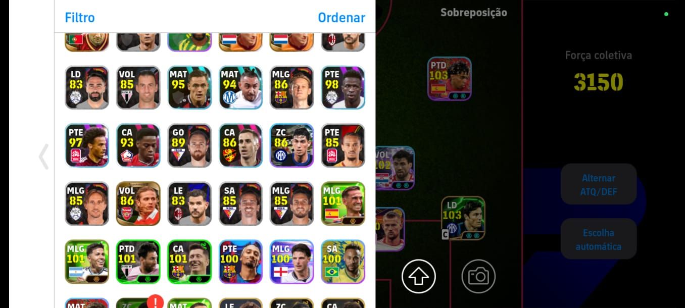 CONTA RARA DESDE DO PES 2020, TIME FULL ICONE/ LEGEND E COMPLETA.