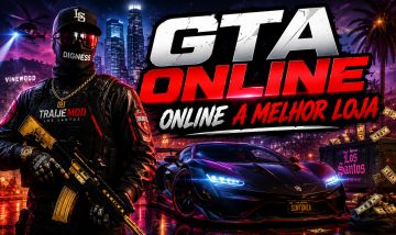 A MELHOR LOJA GTA ONLINE (antiga geração ps4)