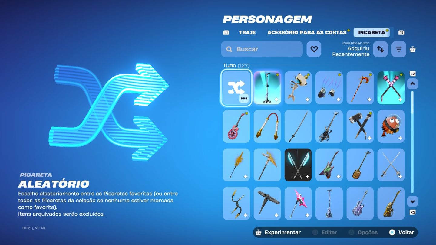Conta Og com a Temporada 4,5,6,7,2 Full com Mais de 100 Skins