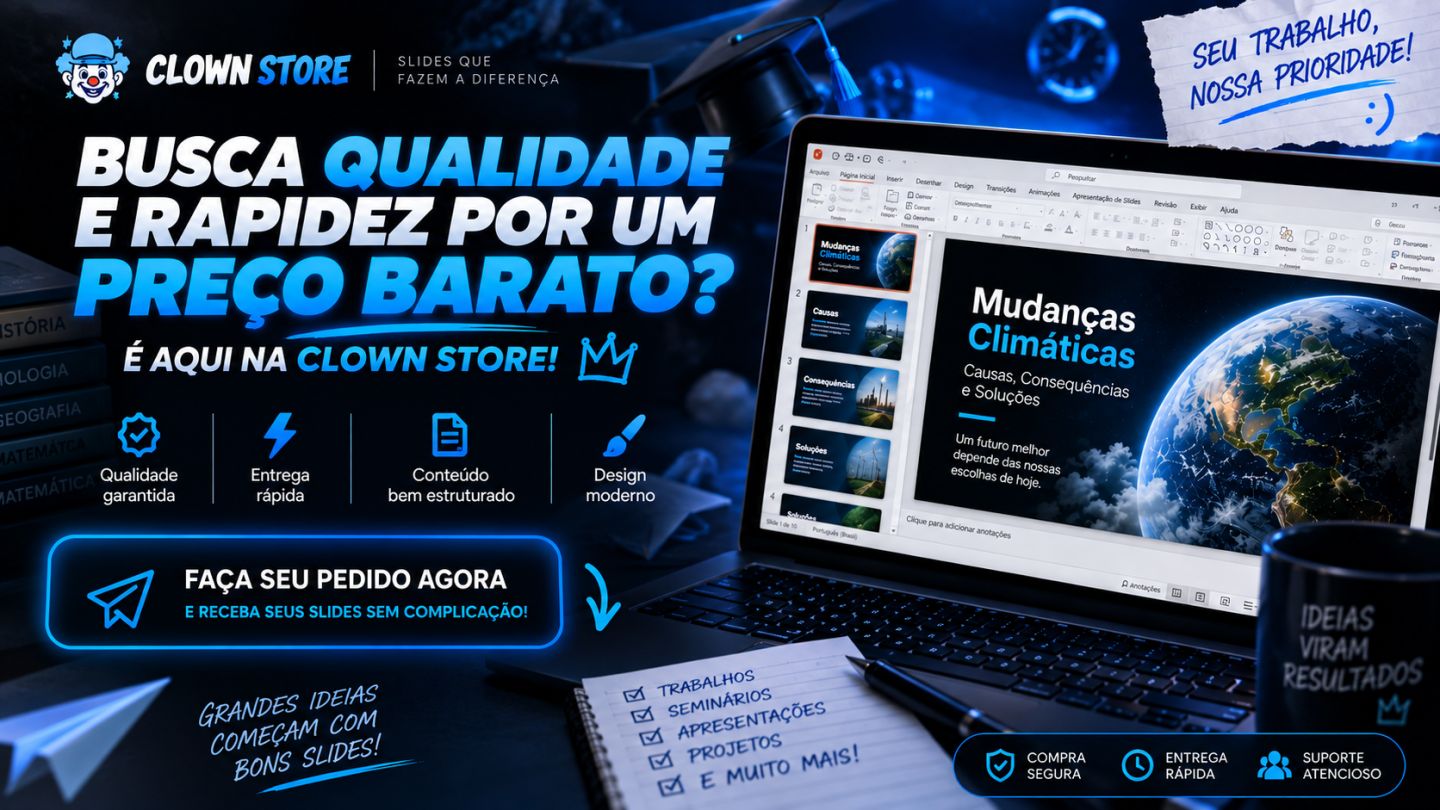 APRESENTAÇÕES ESCOLARES PROFISSIONAIS